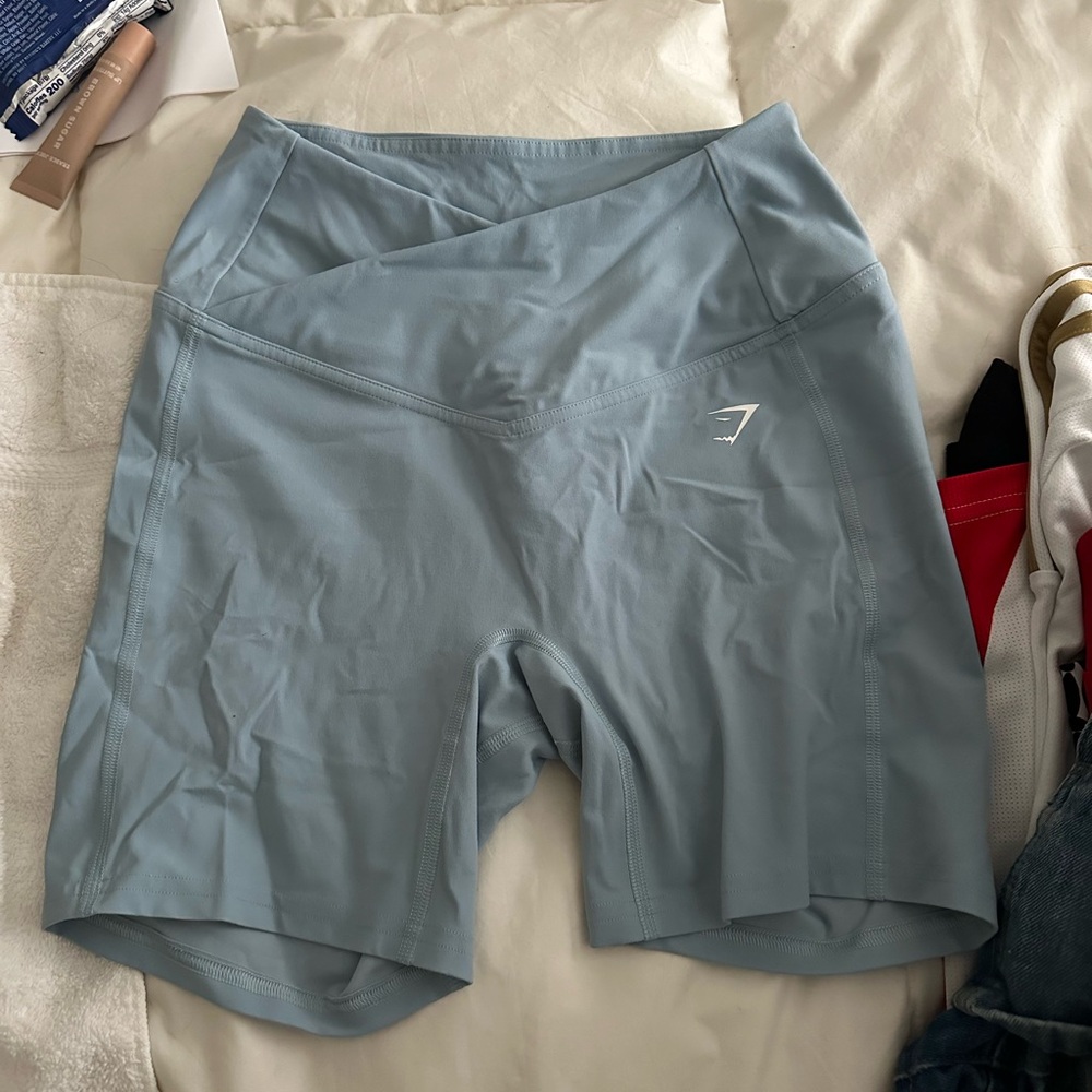 Women's Blue Gym Shorts Gymshark